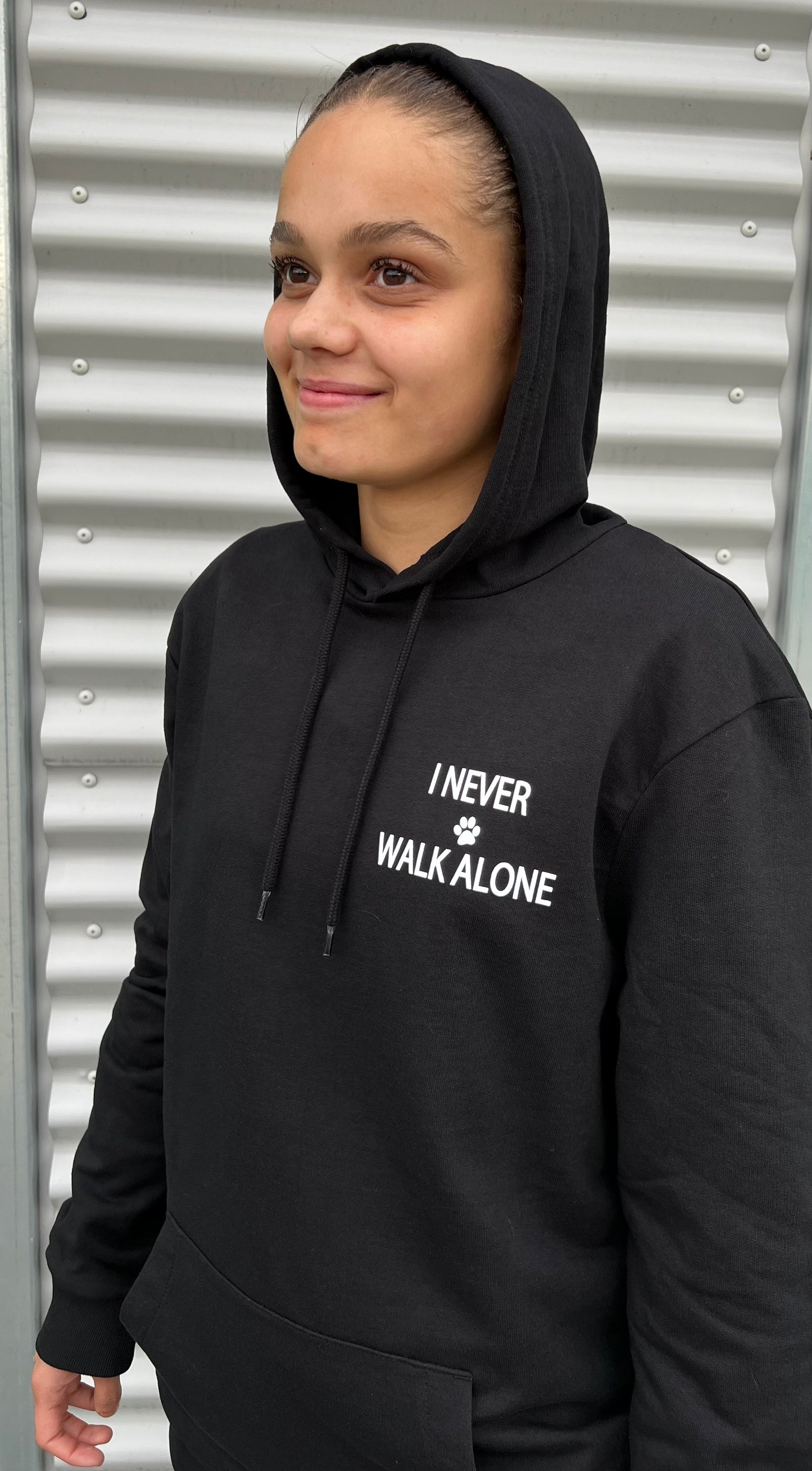 Hoodie Sort.