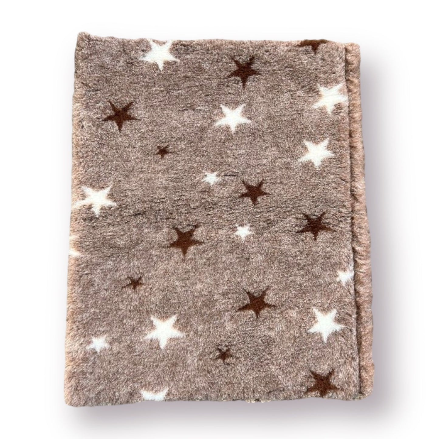 Vetbed: Light Brown m. Stjerner