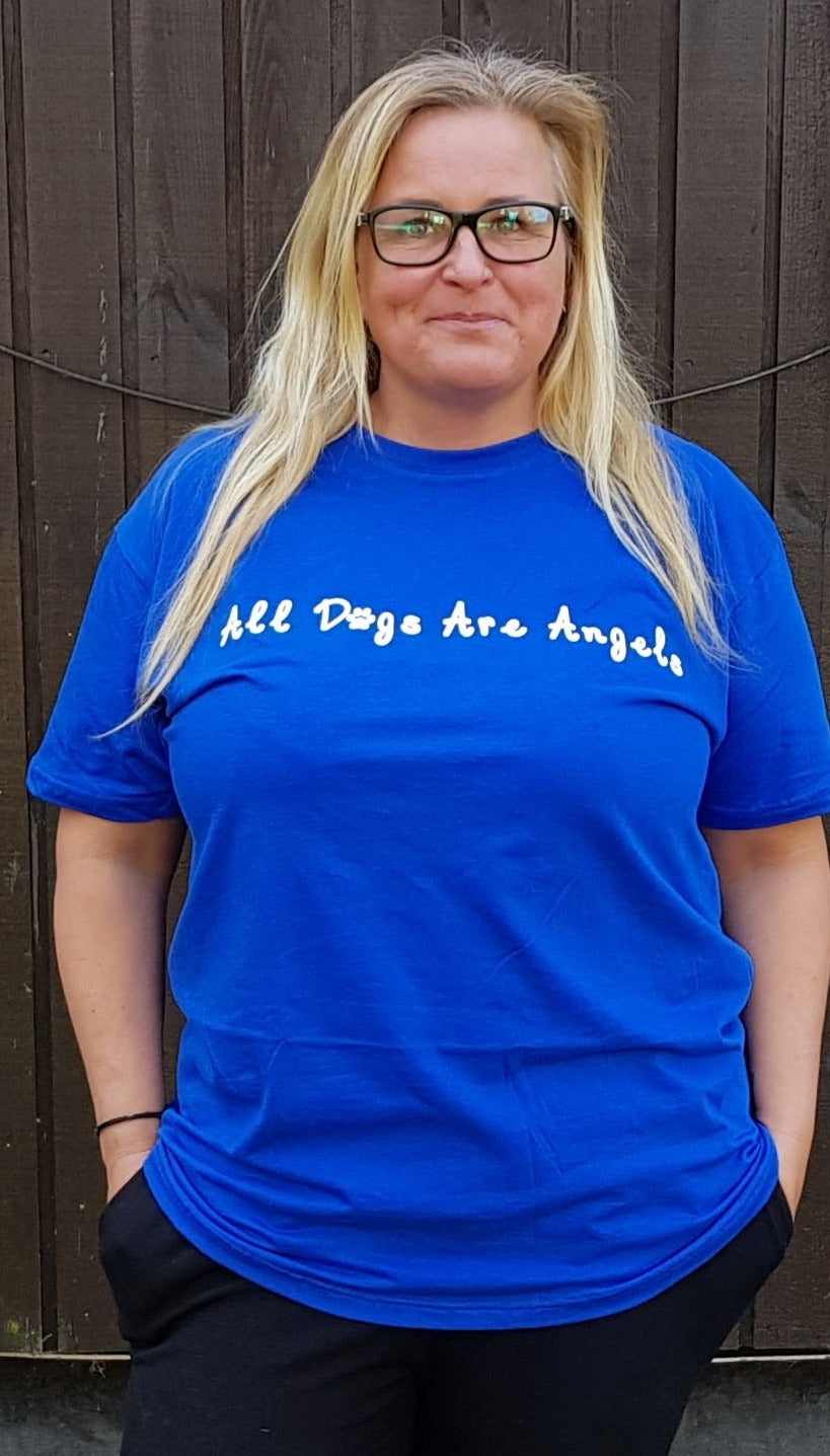 PLUS SIZE T-shirt - Blå